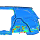 Rear torsion simulation used in the development of the all-new 2018 Honda Odyssey